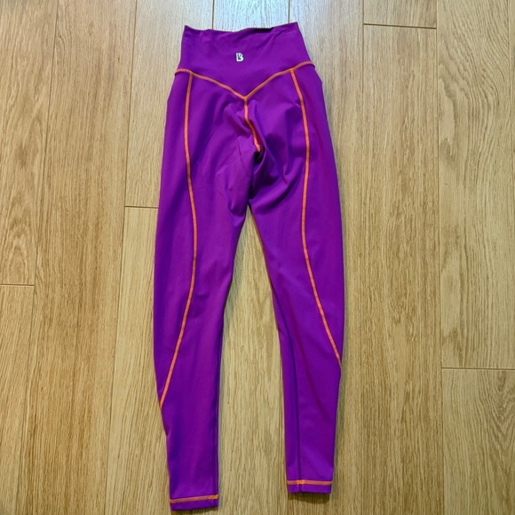 Buffbunny Leggings Small Purple Excellent Loch Ness Disturbia Hazard Excellent! - Picture 7 of 9